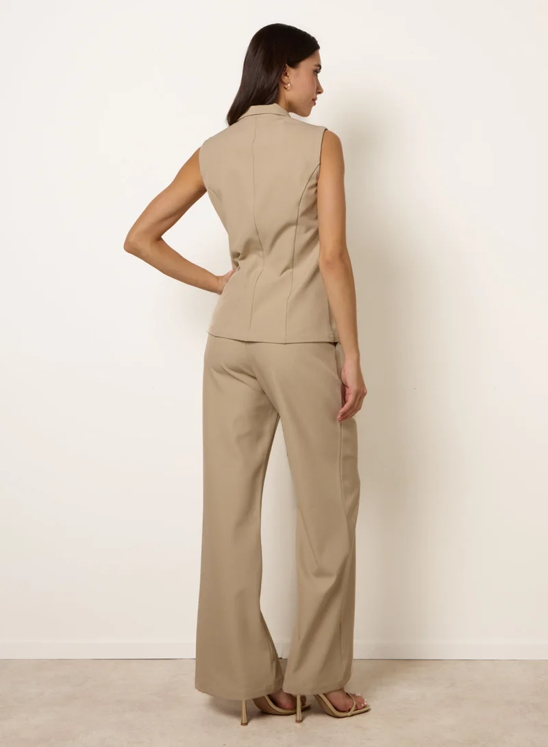 بلو فانيلا Tailored Two -Piece Set